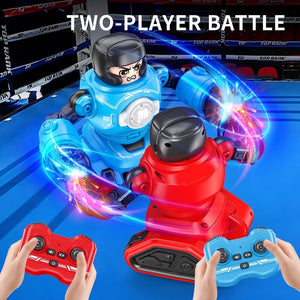 Remote control interactive robot toy for kids with lights and music, designed for ages 4-6 and educational play
