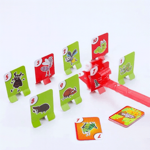Frog Mouth Tongue-Out table game with soft rubber design for family interactive play