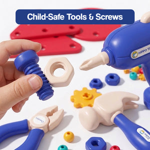 Kids' Tool Set & Workbench Electric Drill Tools & Building Pieces (view 9)