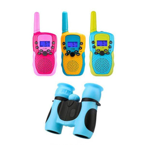 Small children's learning toy binoculars with optical eye protection for outdoor exploration and safe play
