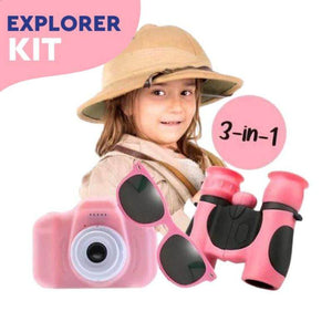 Kids polarized sunglasses with flexible, unbreakable rubber frame and UV protection