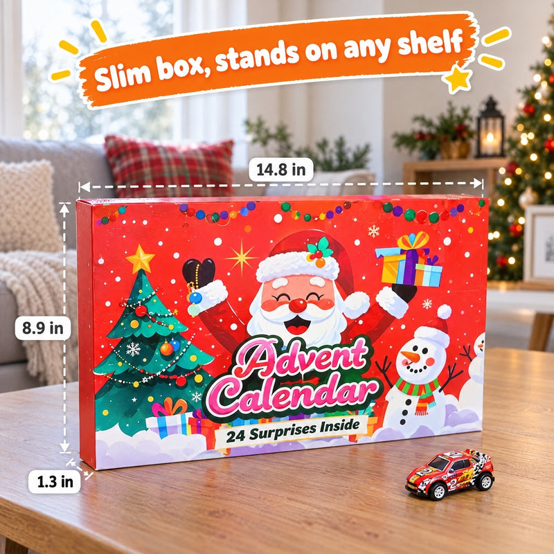 24 Racing Cars Advent Calendar