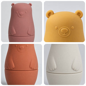Silicone Nesting Bears
