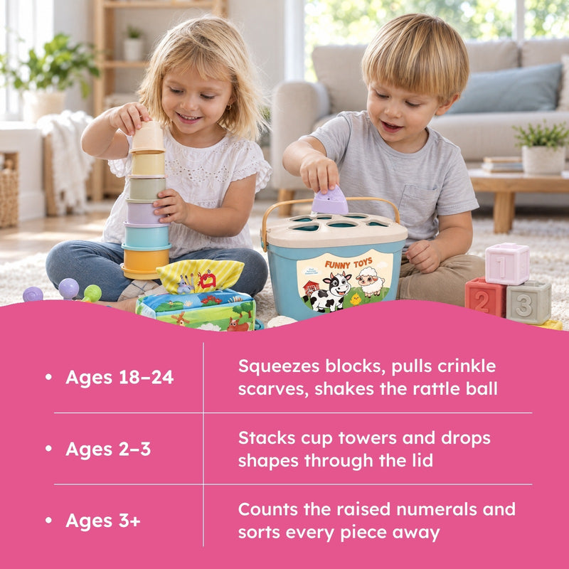 6-in-1 Soft Baby Learning Toy Set (view 8)