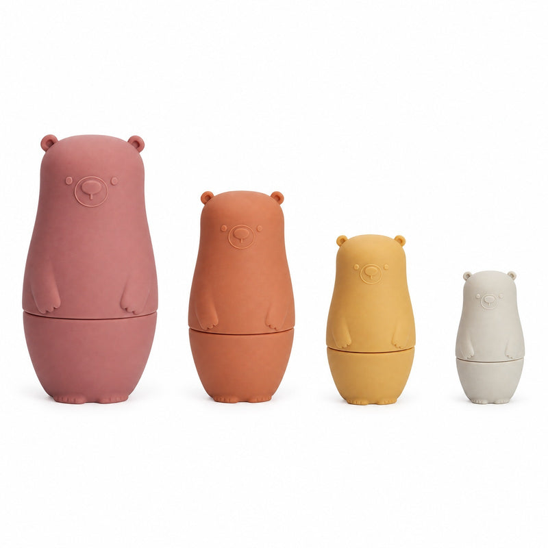 Silicone Nesting Bears