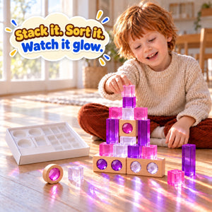 Translucent Acrylic Jewel Building Blocks – STEM learning toy