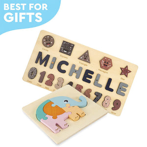 Custom Name Montessori Wooden Board