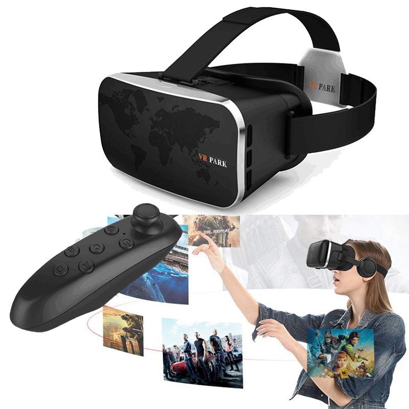 Interactive VR headset for kids with remote controller showcasing immersive virtual reality experience