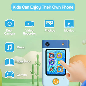 Interactive Kids Smartphone with Camera and Case