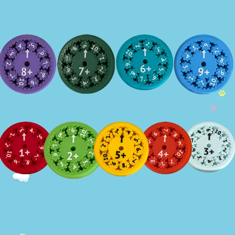 Colorful silicone digital fingertip gyroscope toy for children's thinking development and stress relief