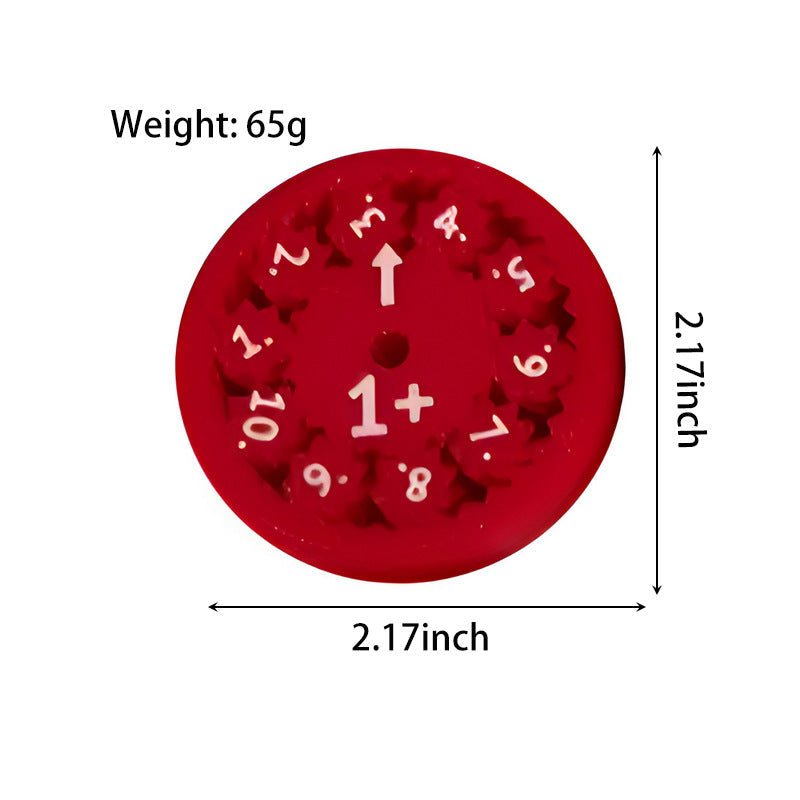 Colorful silicone digital fingertip gyroscope toy for children's thinking development and stress relief