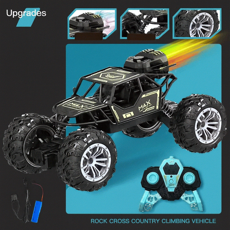 4-channel remote control alloy off-road vehicle toy for kids ages 4-6