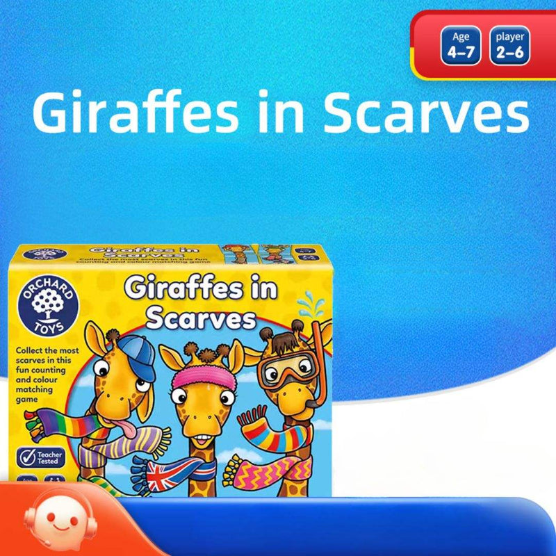 Fast and Slow Fox Giraffe counting toy made of eco-friendly paper for kids aged 4-6 learning math skills