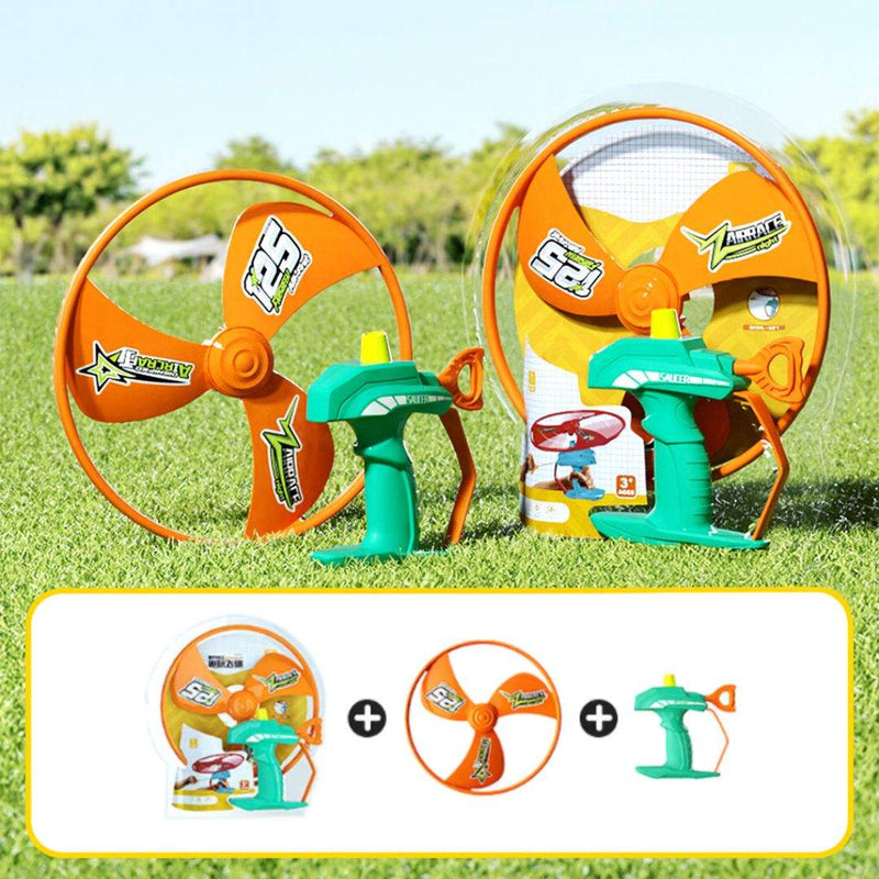 Bamboo Dragonfly Frisbee outdoor flying toy on white background
