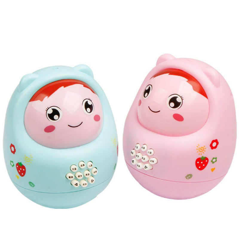 Colorful Baby Roly-Poly Educational Toy with lights and music for infant learning and development