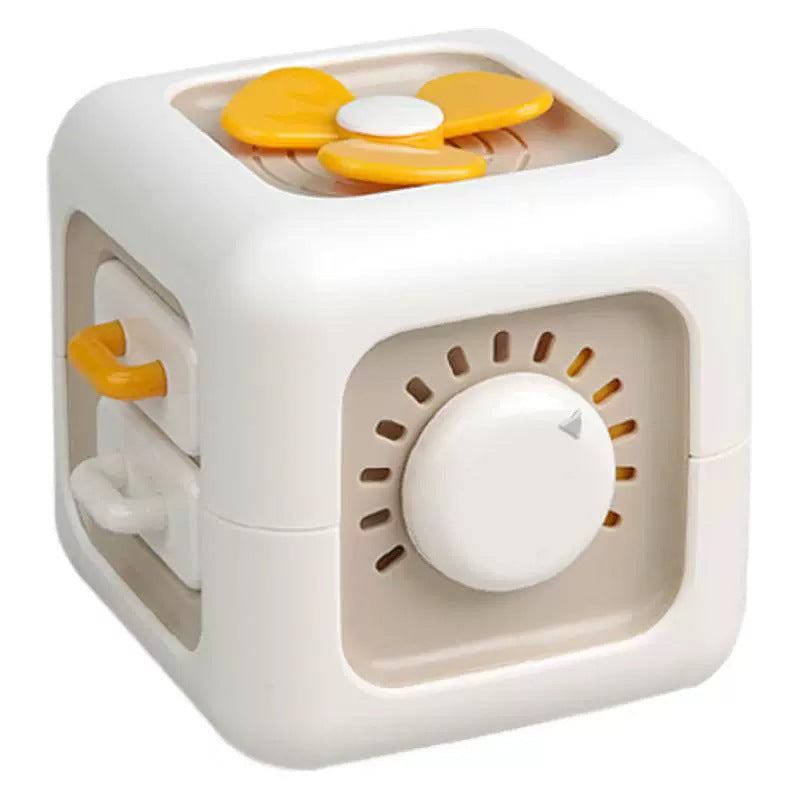 Colorful six-sided magic cube educational toy for toddlers and infants