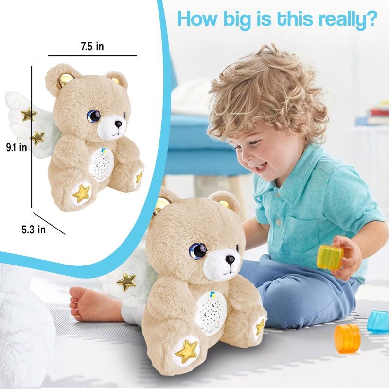 AI StoryBuddy smart plush companion toy for kids with interactive AI features and starry sky projection