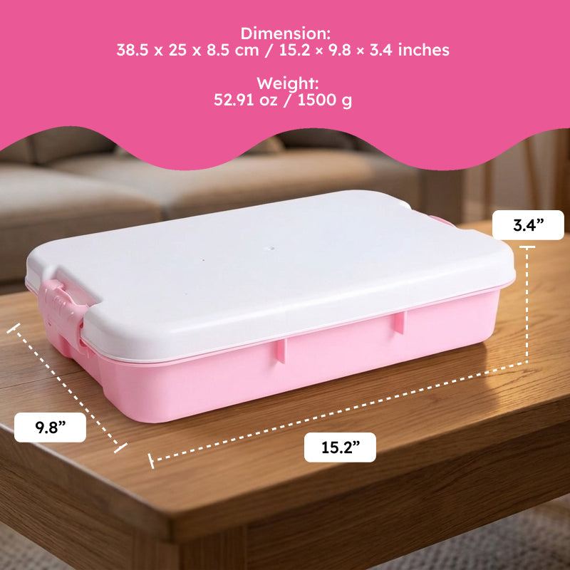 Magic Sand Play Set with play tray, lids, molds, and tools for creative sand sculpting and easy cleanup