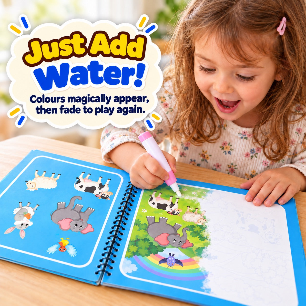 Magic Color Reusable Waterbook
