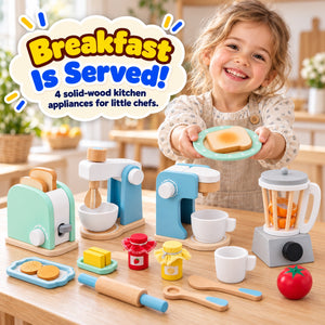 Little Chef Wooden Kitchen Set