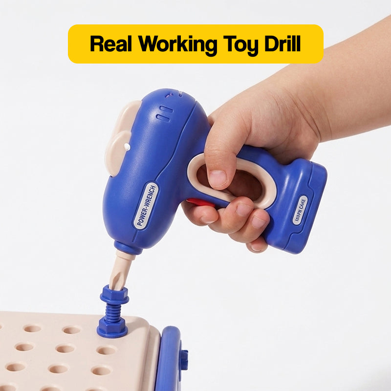Kids' Tool Set & Workbench Electric Drill Tools & Building Pieces (view 7)