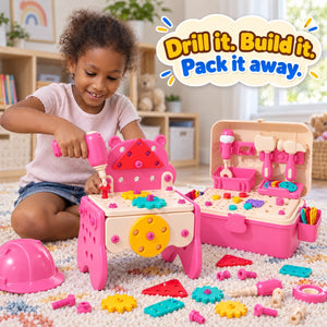 Kids' Tool Set & Workbench Electric Drill Tools & Building Pieces – for kids ages 3–9