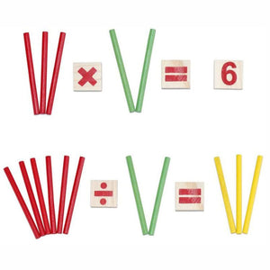 Math Wooden Counting Sticks