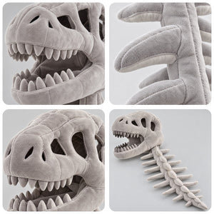 Wearable Plush Dinosaur Skeleton Costume – view 9