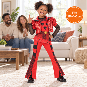 Metallic Rocker 3-Piece Costume Set – pretend play set