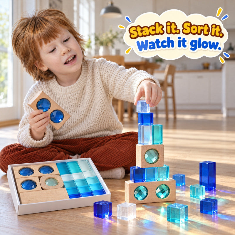 Translucent Acrylic Jewel Building Blocks – view 16