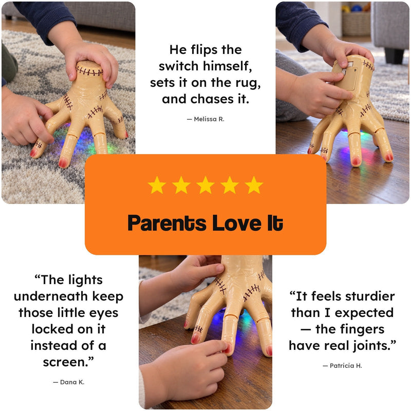 Crawling Hand Toy with Lights & Music – view 7