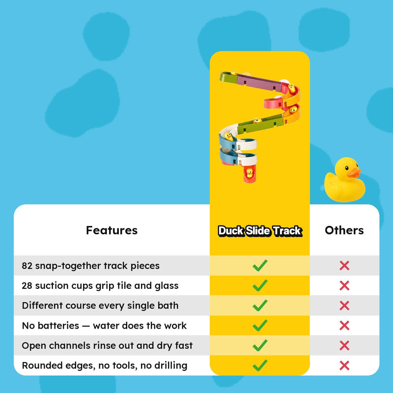 Duck Slide Bath Track Builder – view 12
