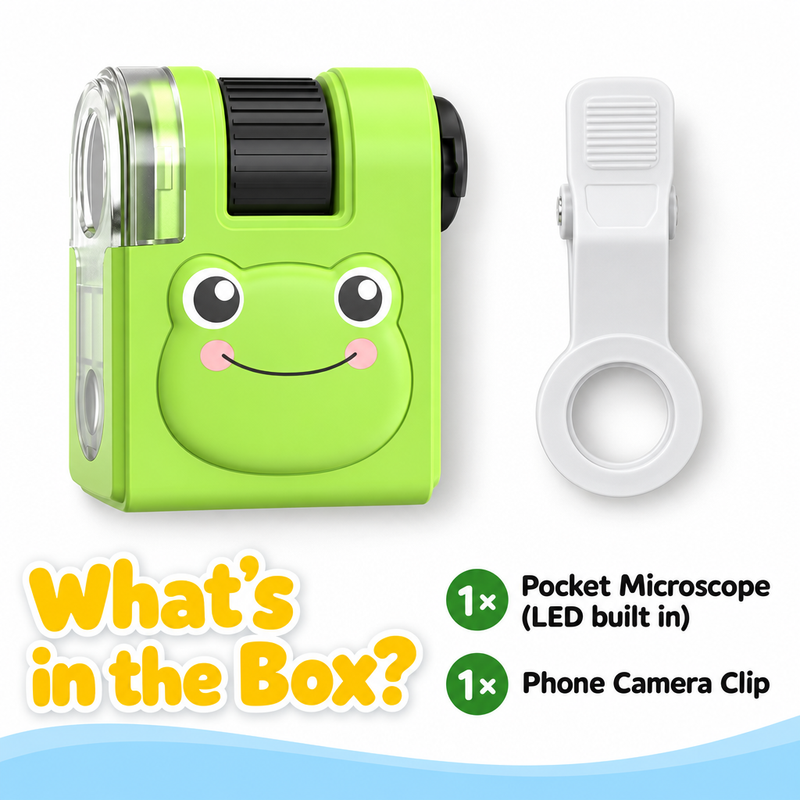 Kids Pocket Microscope – Montessori-inspired toy