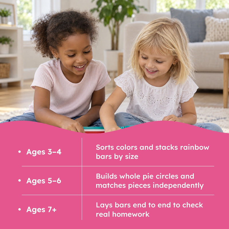 Magnetic Fraction Learning Book – educational toy