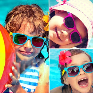 SUN SAFE: The Polarized and Flexible Kids Sunglasses