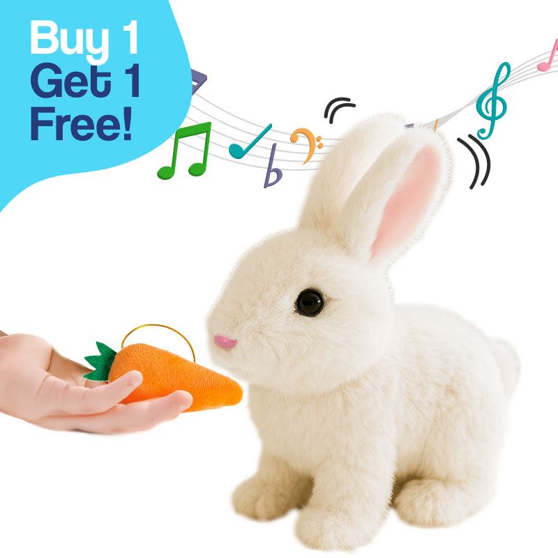 True-to-Life Interactive Bunny Pet (1+1 FREE)