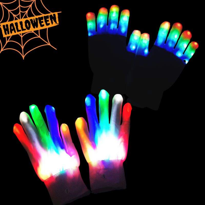 Magical Hands Halloween LED Gloves